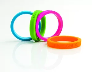 FL green silicon ring
