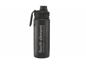 Gulper Insulated water bottle Black 500ml