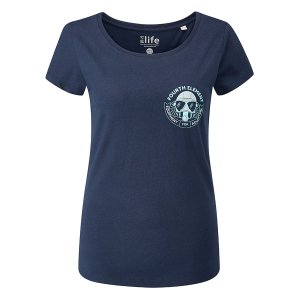 Tech t-shirt womens navy