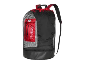 Bonaire Mesh Backpack, Red