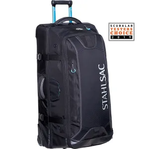 34in Steel Wheeled Bag, Black