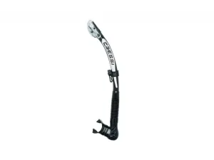 Alpha ultra dry snorkel sil black/tube black white