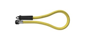 LP REG Smooth Pro hose 90 cm yellow