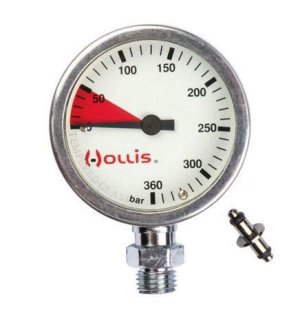 PRESSURE GAUGE metal case