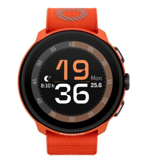RUN Coral Orange w/ textile strap