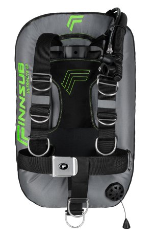 ULTRALITE 13 GRY/LIME SET incl. Tank weight pockets