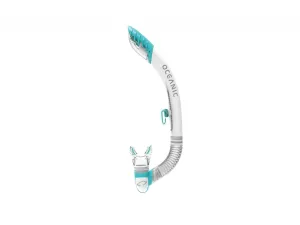 ULTRA DRY 2 SNORKEL, White/Sea Blue