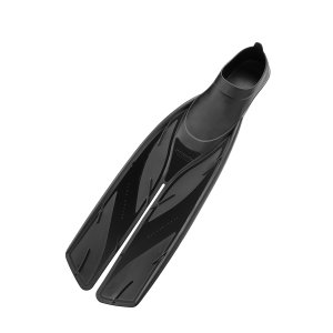 Full Foot SplitFins, Black, 9-10 (42-43)