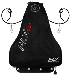FLY SIDE Black Wing - inflator Tech 40
