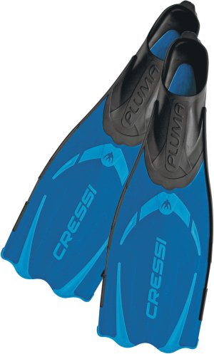 PLUMA FINS BLUE/AZURE 41/42 (7/8)