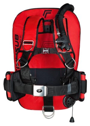 FLY 13D RED COMFORT SET - Infl.50 cm, Alu Backplate