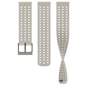 Náramek ATHLETIC 2 22mm Silicone S+M - sand gray