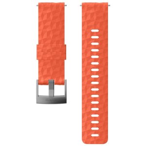 Náramek EXPLORE 1 24mm Silicone M - coral/grey