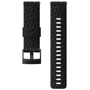 Náramek EXPLORE 1 24mm Silicone M - black/black
