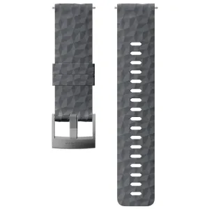 Náramek EXPLORE 1 24mm Silicone M - graphite/grey