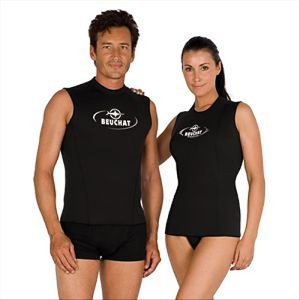 VEST Lady - 2,5MM (open cells titanium) Black/Blue