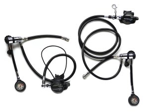 SET SIDE: 2x M1 DIN+2x SM-36+hoses+swivels
